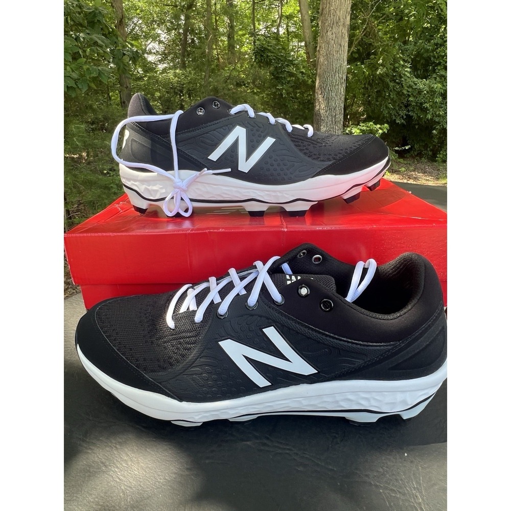 New Balance Fresh Foam 3000 V5‎ Baseball Clearts Black Size 16